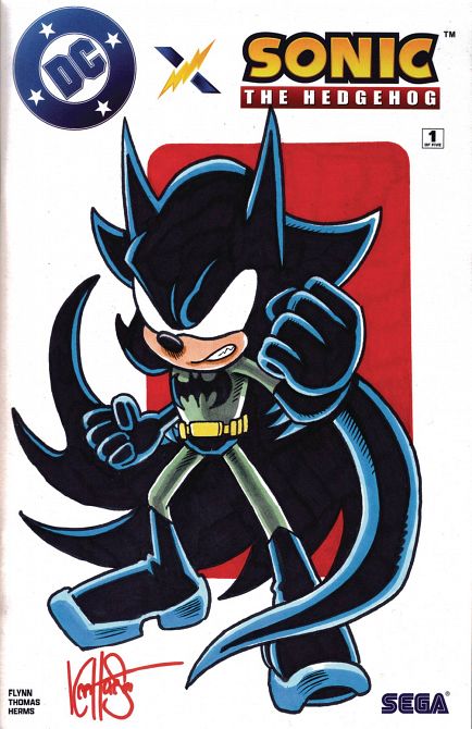 DF DC X SONIC THE HEDGEHOG #1 DF DC X SONIC THE HEDGEHOG #1