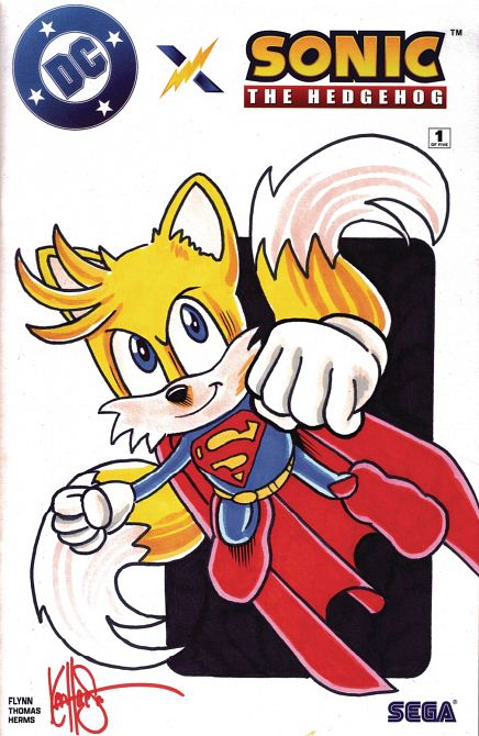 DF DC X SONIC THE HEDGEHOG #1 DF DC X SONIC THE HEDGEHOG #1