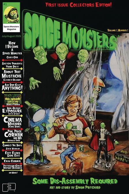 SPACE MONSTERS MAGAZINE #1 SPACE MONSTERS MAGAZINE #1