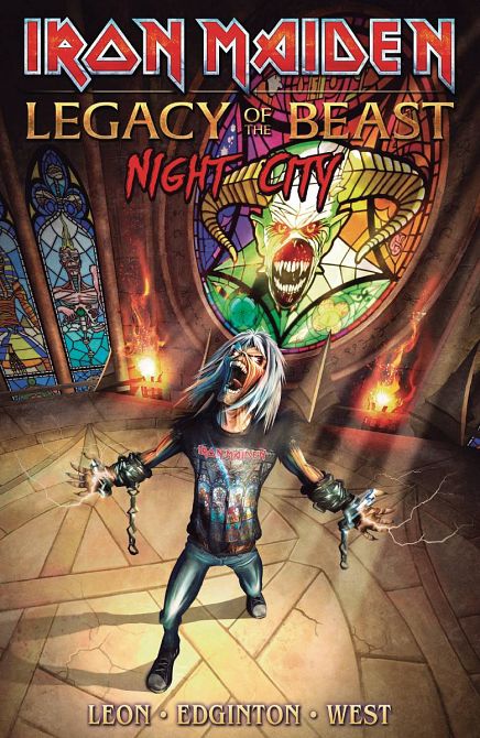 IRON MAIDEN LEGACY OF THE BEAST TP VOL 02 NIGHT CITY IRON MAIDEN LEGACY OF THE BEAST TP VOL 02 NIGHT CITY