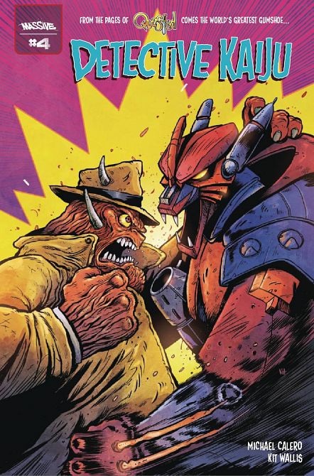 DETECTIVE KAIJU #4 DETECTIVE KAIJU #4