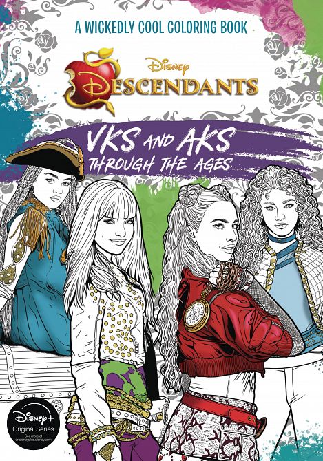 DESCENDANTS WICKEDLY COOL COLORING BOOK SC DESCENDANTS WICKEDLY COOL COLORING BOOK SC