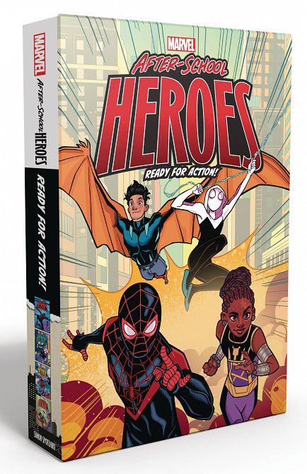 MARVEL AFTER SCHOOL HEROES READY FOR ACTION BOXED SET MARVEL AFTER SCHOOL HEROES READY FOR ACTION BOXED SET