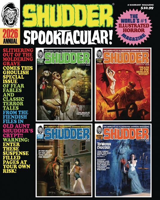 SHUDDER 2026 SPOOKTACULAR ANNUAL SHUDDER 2026 SPOOKTACULAR ANNUAL