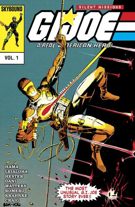 GI JOE A REAL AMERICAN HERO THE SILENT MISSIONS TP DIRECT MARKET EXCLUSIVE ED HANNIGAN & KLAUS JANSON CVR GI JOE A REAL AMERICAN HERO THE SILENT MISSIONS TP DIRECT MARKET EXCLUSIVE ED HANNIGAN & KLAUS JANSON CVR