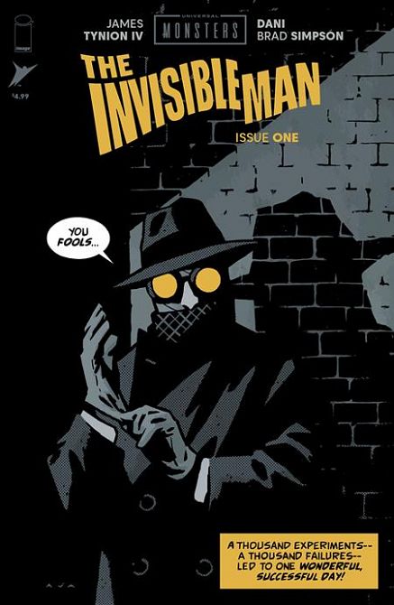 UNIVERSAL MONSTERS THE INVISIBLE MAN #1 UNIVERSAL MONSTERS THE INVISIBLE MAN #1