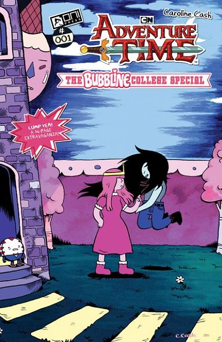 ADVENTURE TIME (2025) THE BUBBLINE COLLEGE SPECIAL # 1 (ONE SHOT) CVR A CAROLINE CASH #1 ADVENTURE TIME (2025) THE BUBBLINE COLLEGE SPECIAL # 1 (ONE SHOT) CVR A CAROLINE CASH #1