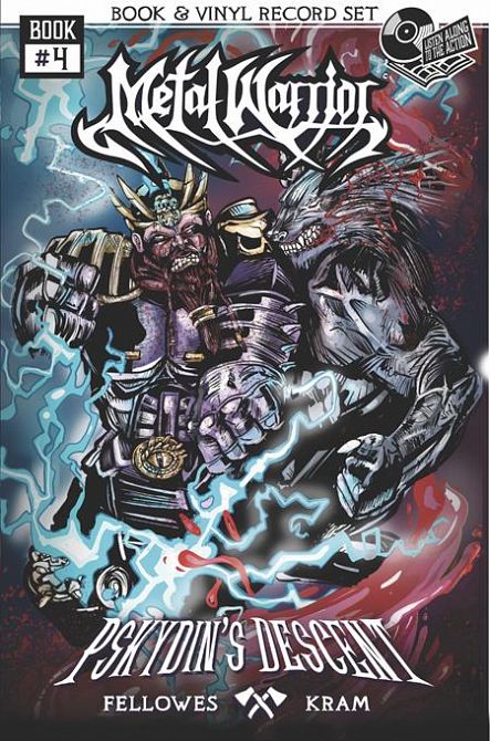 METAL WARRIOR TP #4 (OF 9) PSKYDINS DESCENT A BRUTAL KILLING MACHINE WITH 07 IN VINYL METAL WARRIOR TP #4 (OF 9) PSKYDINS DESCENT A BRUTAL KILLING MACHINE WITH 07 IN VINYL
