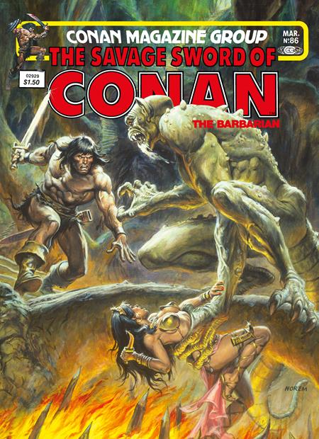 SAVAGE SWORD OF CONAN THE ORIGINAL COMICS OMNIBUS HC VOL 06 REGULAR EDITION EARL NOREM Previously Offered Thru Diamond SAVAGE SWORD OF CONAN THE ORIGINAL COMICS OMNIBUS HC VOL 06 REGULAR EDITION EARL NOREM Previously Offered Thru Diamond