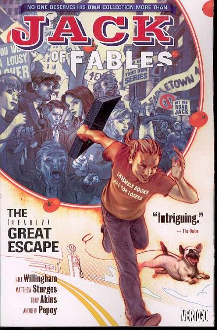 JACK OF FABLES TP VOL 01 NEARLY GREAT ESCAPE JACK OF FABLES TP VOL 01 NEARLY GREAT ESCAPE