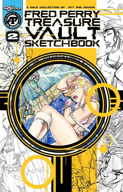 FRED PERRY TREASURE VAULT SKETCHBOOK 2 CVR A REGULAR FRED PERRY TREASURE VAULT SKETCHBOOK 2 CVR A REGULAR