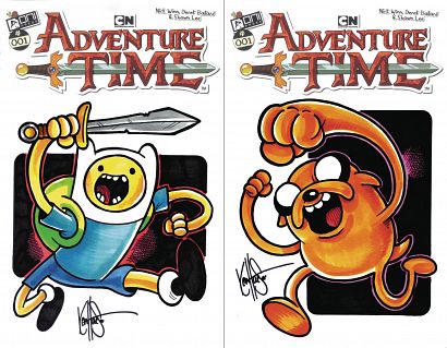 DF ADVENTURE TIME #1 DF ADVENTURE TIME #1