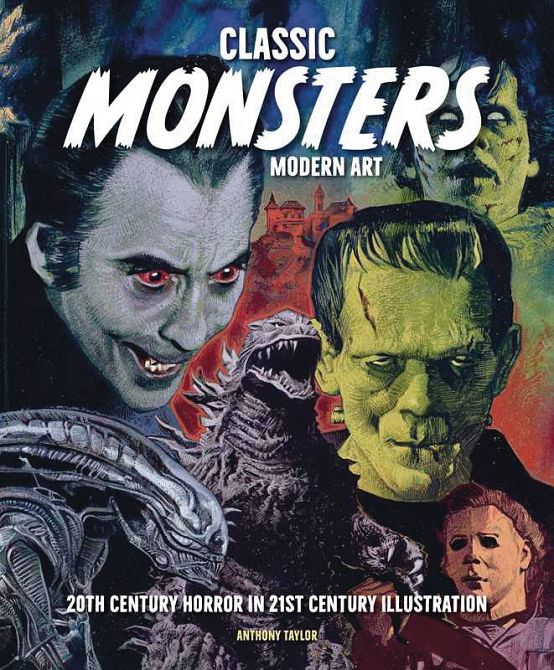 CLASSIC MONSTERS MODERN ART HC CLASSIC MONSTERS MODERN ART HC