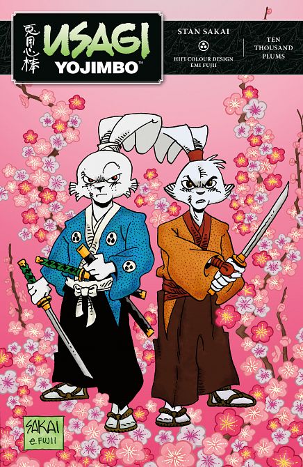 USAGI YOJIMBO VOLUME 41 TEN THOUSAND PLUMS TP USAGI YOJIMBO VOLUME 41 TEN THOUSAND PLUMS TP