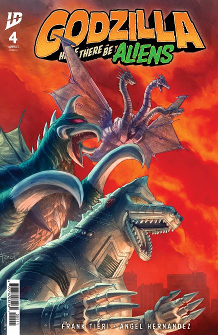 GODZILLA HERE THERE BE ALIENS #04 GODZILLA HERE THERE BE ALIENS #04