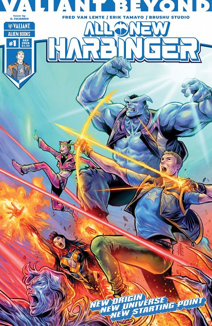 VALIANT BEYOND ALL-NEW HARBINGER #01 VALIANT BEYOND ALL-NEW HARBINGER #01