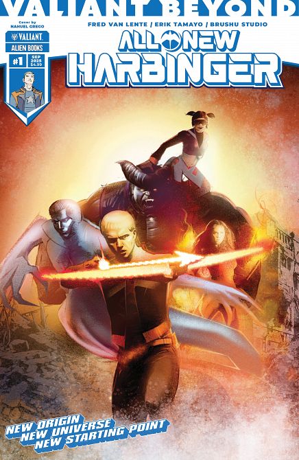 VALIANT BEYOND ALL-NEW HARBINGER #01 VALIANT BEYOND ALL-NEW HARBINGER #01