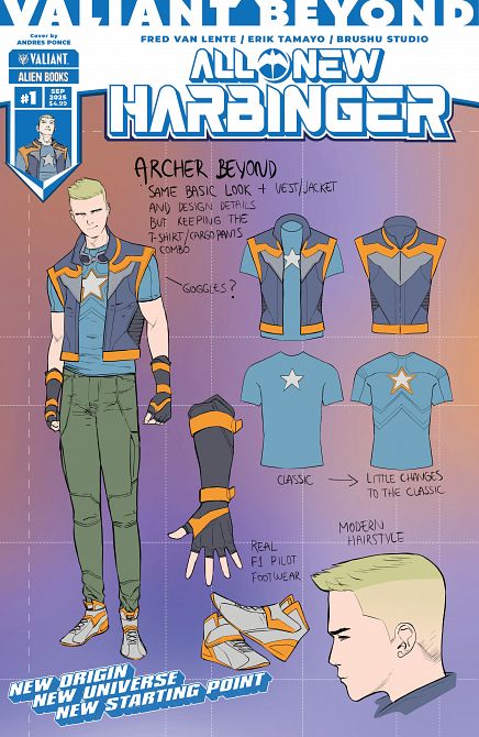 VALIANT BEYOND ALL-NEW HARBINGER #01 VALIANT BEYOND ALL-NEW HARBINGER #01