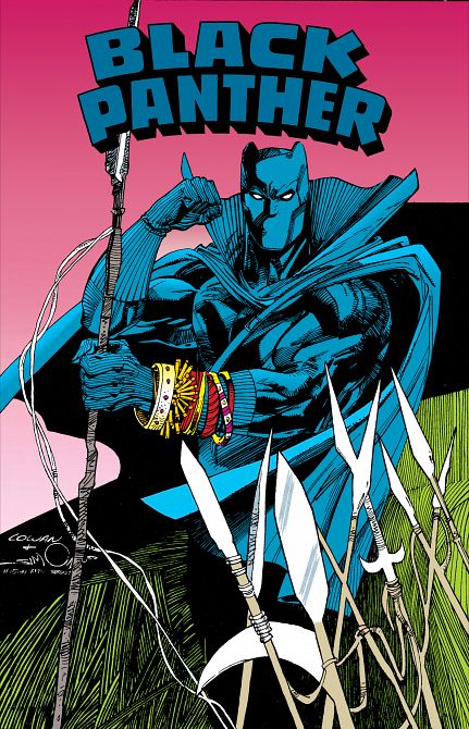 BLACK PANTHER REVENGE OF THE BLACK PANTHER OMNIBUS DENYS COWAN COVER HC #01 BLACK PANTHER REVENGE OF THE BLACK PANTHER OMNIBUS DENYS COWAN COVER HC #01