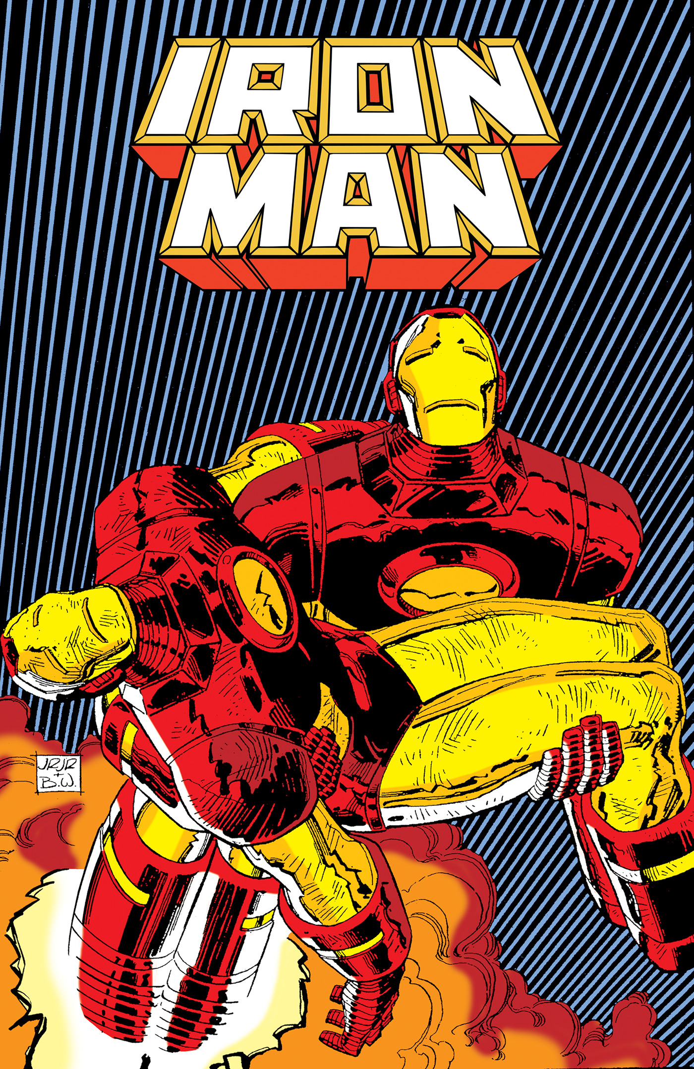 IRON MAN ARMOR WARS OMNIBUS JOHN ROMITA JR. COVER [DM ONLY] HC #01