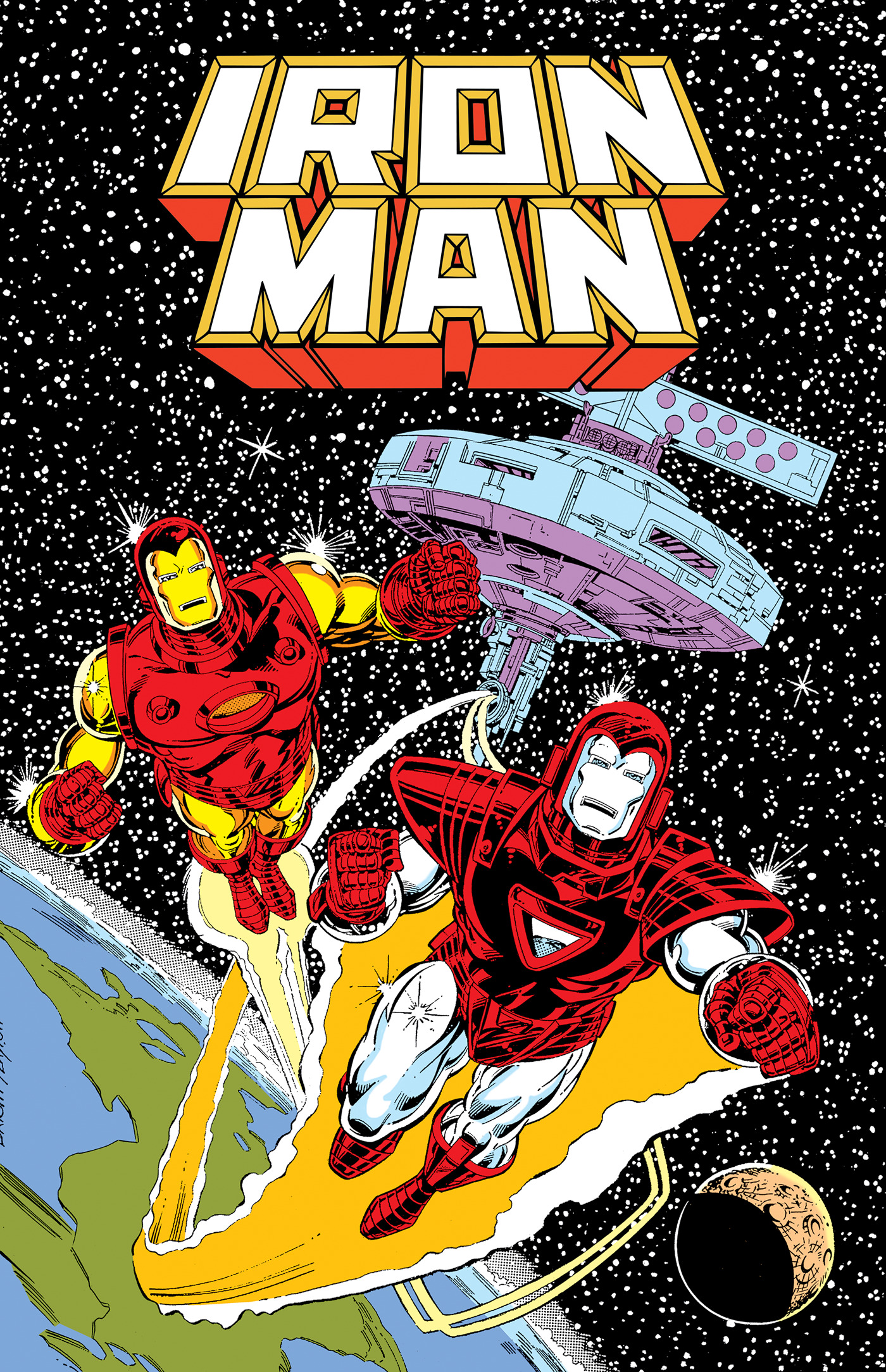 IRON MAN ARMOR WARS OMNIBUS MARK BRIGHT COVER HC #01