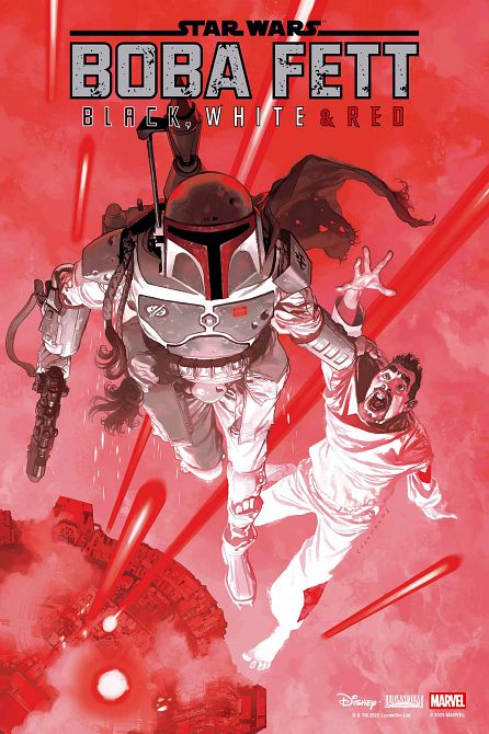 STAR WARS BOBA FETT - BLACK, WHITE & RED #01 STAR WARS BOBA FETT - BLACK, WHITE & RED #01