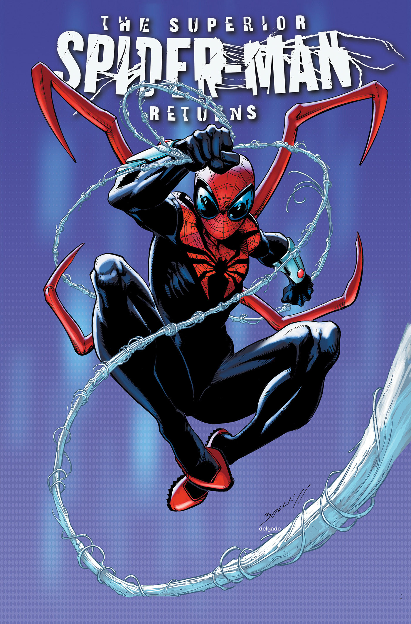 SUPERIOR SPIDER-MAN RETURNS OMNIBUS MARK BAGLEY COVER HC #01