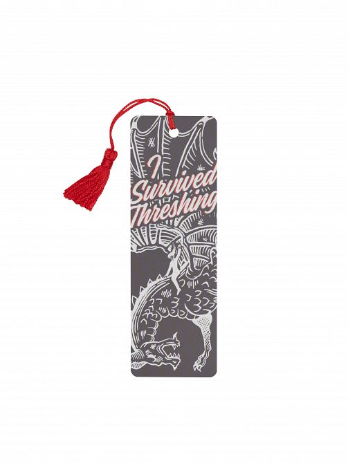 FOURTH WING I SURVIVED THRESHING BOOKMARK FOURTH WING I SURVIVED THRESHING BOOKMARK
