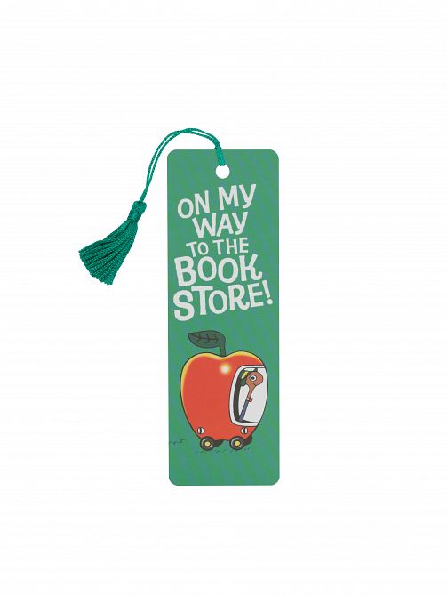 RICHARD SCARRY ON MY WAY TO THE BOOKSTORE BOOKMARK RICHARD SCARRY ON MY WAY TO THE BOOKSTORE BOOKMARK