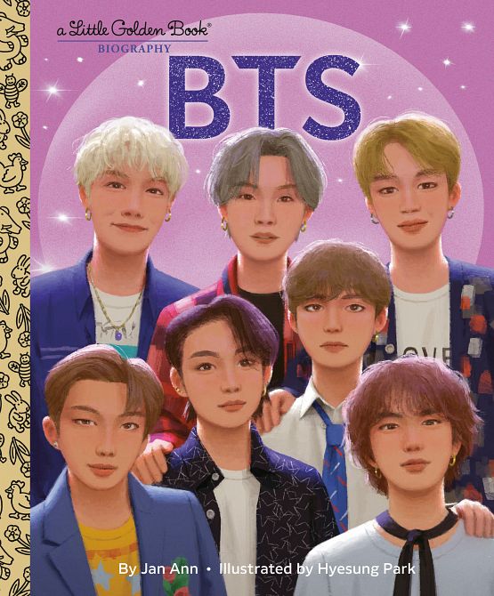 BTS A LITTLE GOLDEN BOOK BIOGRAPHY HC BTS A LITTLE GOLDEN BOOK BIOGRAPHY HC