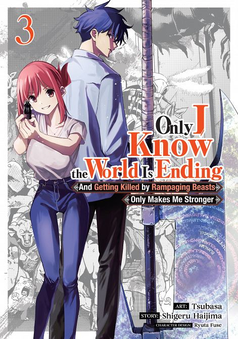 ONLY I KNOW THE WORLD IS ENDING AND GETTING KILLED BY RAMPAGING BEASTS ONLY MAKES ME STRONGER (MANGA) VOL. 03 TP #03 ONLY I KNOW THE WORLD IS ENDING AND GETTING KILLED BY RAMPAGING BEASTS ONLY MAKES ME STRONGER (MANGA) VOL. 03 TP #03