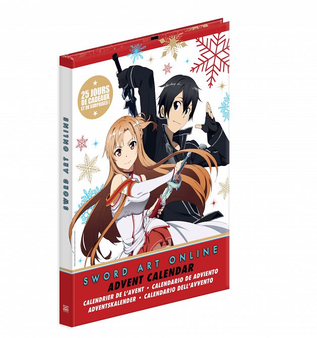 SWORD ART ONLINE THE OFFICIAL ADVENT CALENDAR 25 DAYS OF SURPRISES SWORD ART ONLINE THE OFFICIAL ADVENT CALENDAR 25 DAYS OF SURPRISES