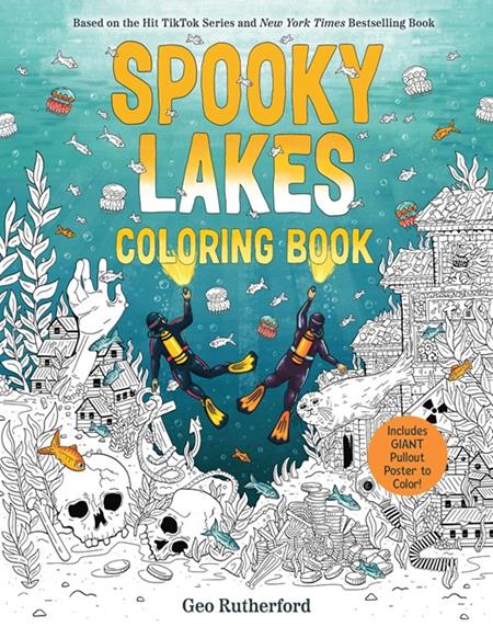 SPOOKY LAKES COLORING BOOK SC SPOOKY LAKES COLORING BOOK SC