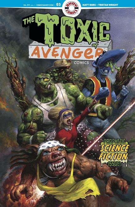 TOXIC AVENGER COMICS #3 TOXIC AVENGER COMICS #3