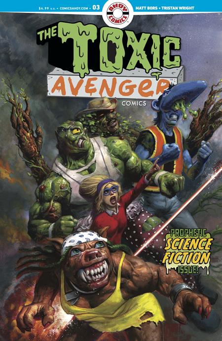 TOXIC AVENGER COMICS #3