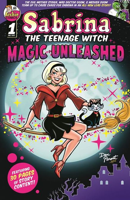 SABRINA THE TEENAGE WITCH MAGIC UNLEASHED (ONE SHOT) CVR A DAN PARENT #1 SABRINA THE TEENAGE WITCH MAGIC UNLEASHED (ONE SHOT) CVR A DAN PARENT #1