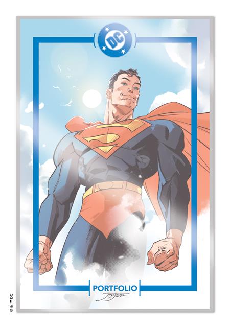 DC PORTFOLIO OF JORGE JIMENEZ SUPERMAN 8 PRINT SET #1
