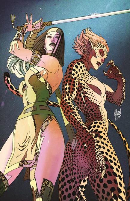 CHEETAH AND CHESHIRE ROB THE JUSTICE LEAGUE #2 CHEETAH AND CHESHIRE ROB THE JUSTICE LEAGUE #2
