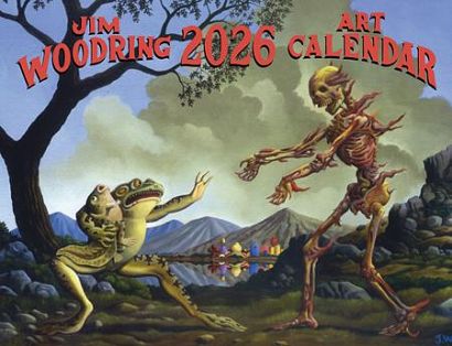 JIM WOODRING 2026 ART CALENDAR TP JIM WOODRING 2026 ART CALENDAR TP