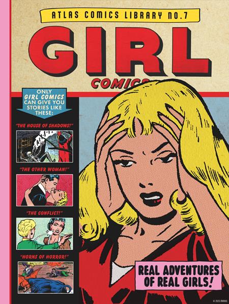 ATLAS COMICS LIBRARY HC NO 07 GIRL COMICS ATLAS COMICS LIBRARY HC NO 07 GIRL COMICS