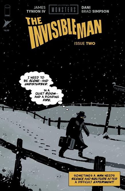 UNIVERSAL MONSTERS THE INVISIBLE MAN #2 UNIVERSAL MONSTERS THE INVISIBLE MAN #2