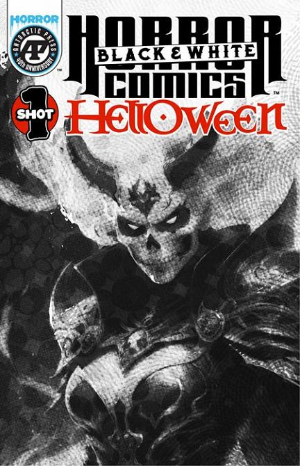 HORROR COMICS BLACK AND WHITE HELLOWEEN SPECIAL (ONE SHOT) CVR B BRIAN DENHAM LUNAR EXCLUSIVE VARIANT #1 HORROR COMICS BLACK AND WHITE HELLOWEEN SPECIAL (ONE SHOT) CVR B BRIAN DENHAM LUNAR EXCLUSIVE VARIANT #1