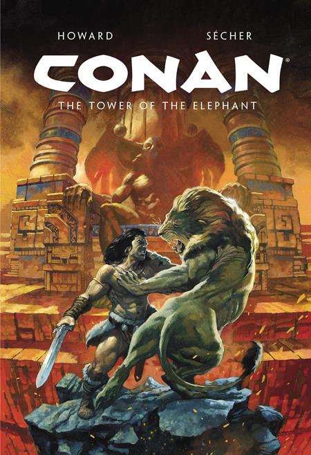 CONAN ILLUSTRATED THE TOWER OF THE ELEPHANT HC CONAN ILLUSTRATED THE TOWER OF THE ELEPHANT HC