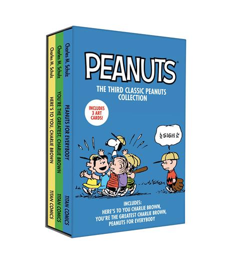 PEANUTS THE THIRD CLASSIC PEANUTS COLLECTION TP SLIPCASE SET PEANUTS THE THIRD CLASSIC PEANUTS COLLECTION TP SLIPCASE SET