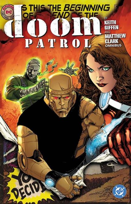 DOOM PATROL BY KEITH GIFFEN AND MATTHEW CLARK OMNIBUS HC DOOM PATROL BY KEITH GIFFEN AND MATTHEW CLARK OMNIBUS HC