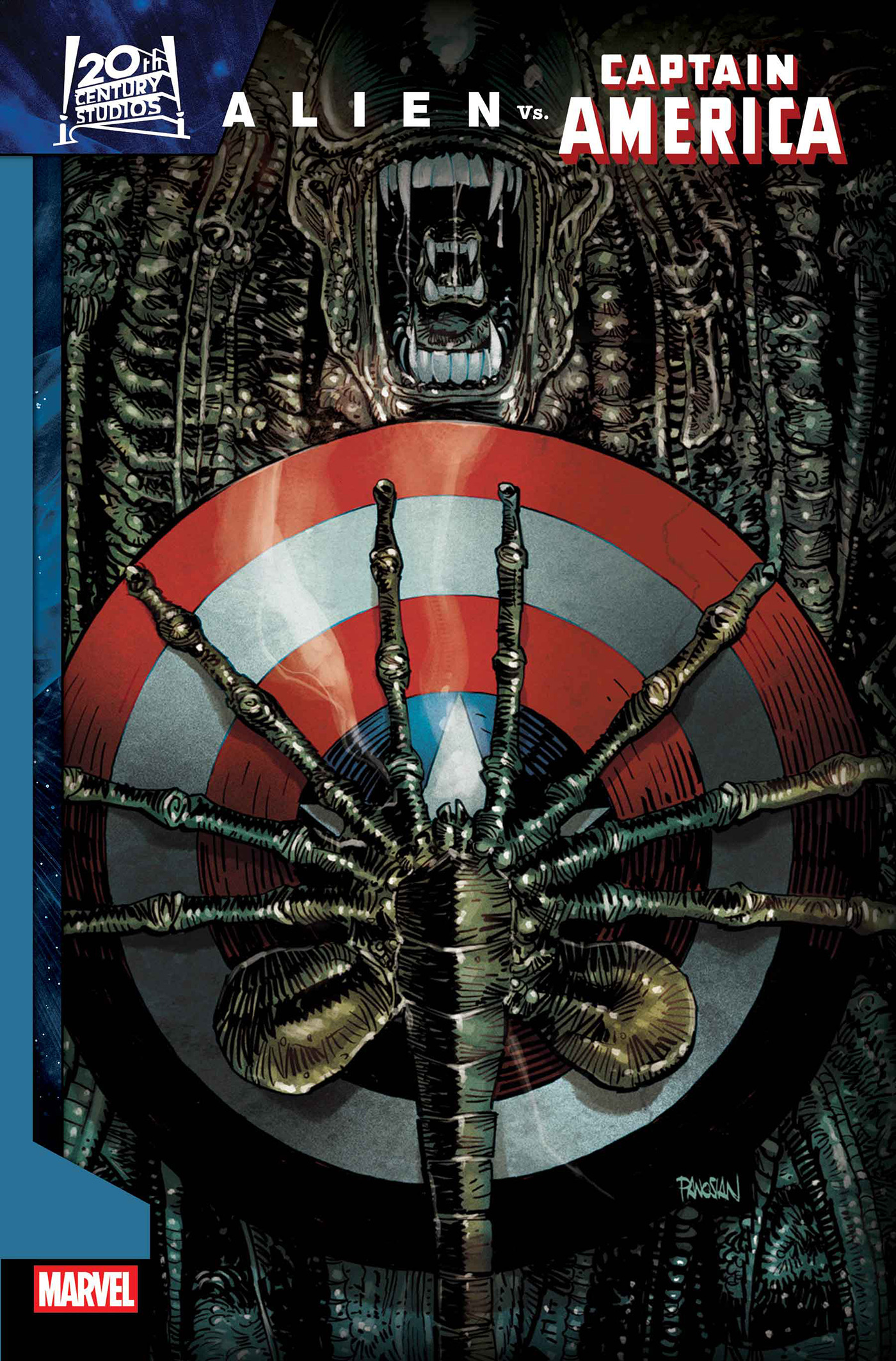ALIEN VS. CAPTAIN AMERICA #01 ALIEN VS. CAPTAIN AMERICA #01