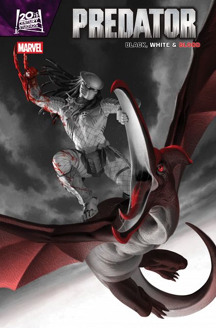 PREDATOR BLACK, WHITE & BLOOD #04