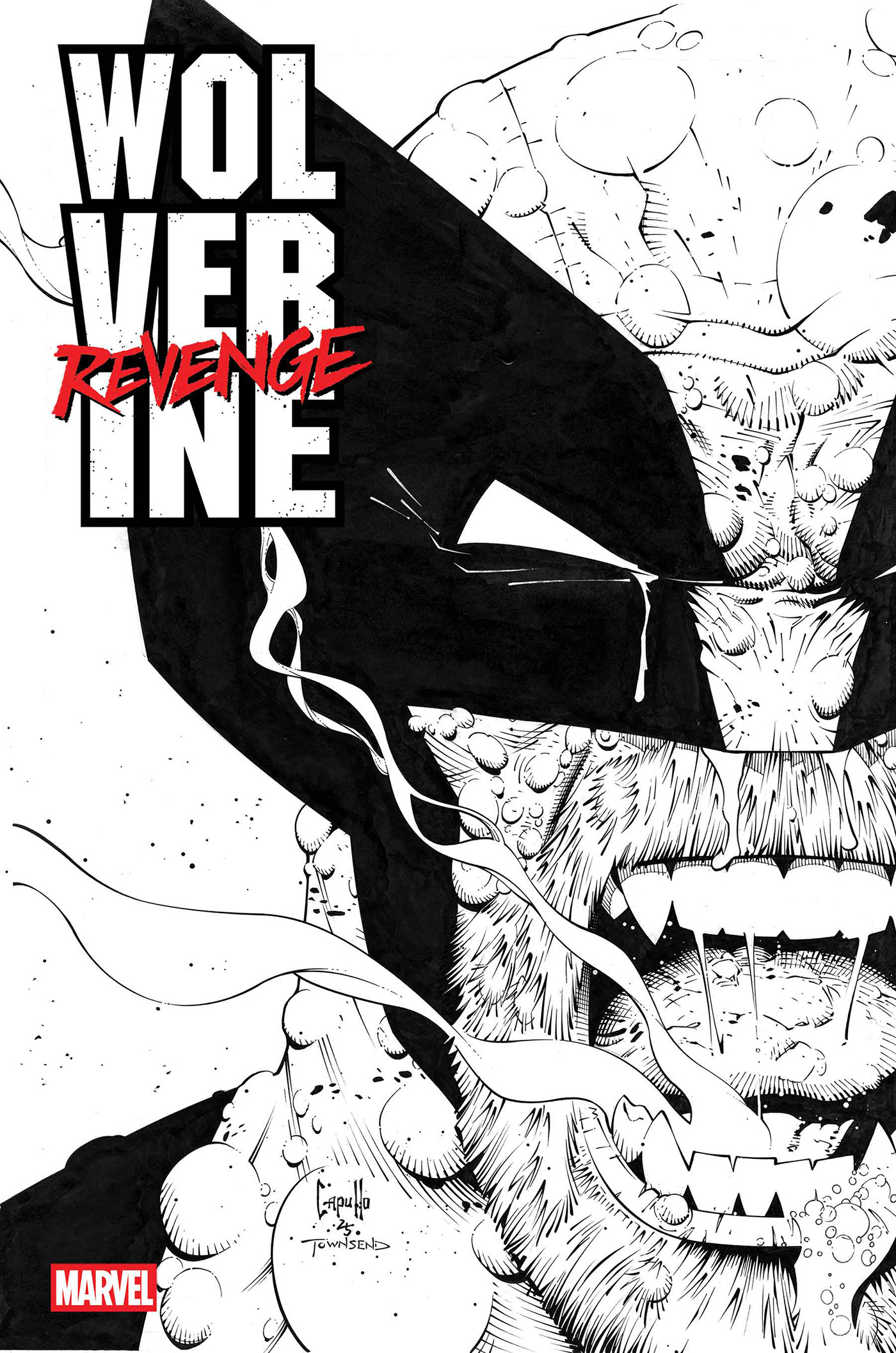 WOLVERINE REVENGE - RED BAND RAW - BLACK & WHITE EDITION #04 WOLVERINE REVENGE - RED BAND RAW - BLACK & WHITE EDITION #04