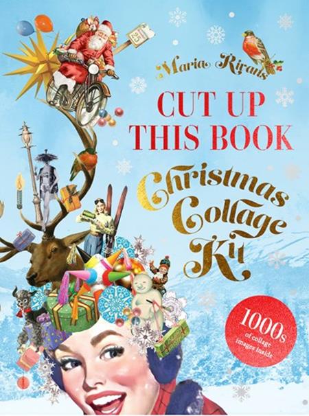 CUT UP THIS BOOK SC CHRISTMAS COLLAGE KIT