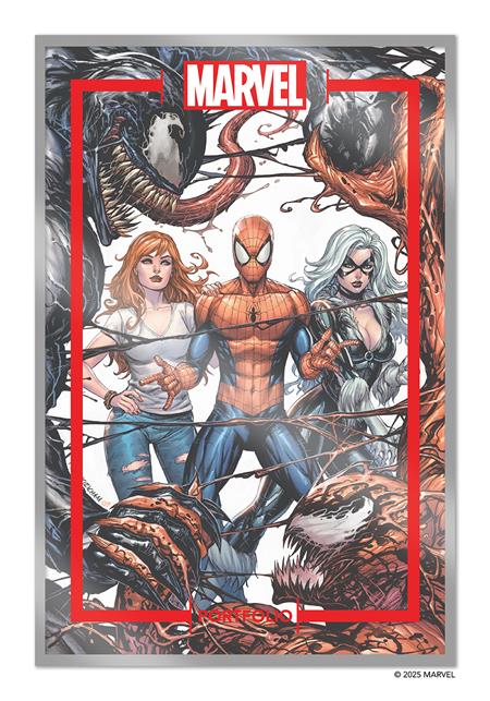 MARVEL PORTFOLIO OF TYLER KIRKHAM SPIDER-MAN 8 PRINT SET #1 MARVEL PORTFOLIO OF TYLER KIRKHAM SPIDER-MAN 8 PRINT SET #1